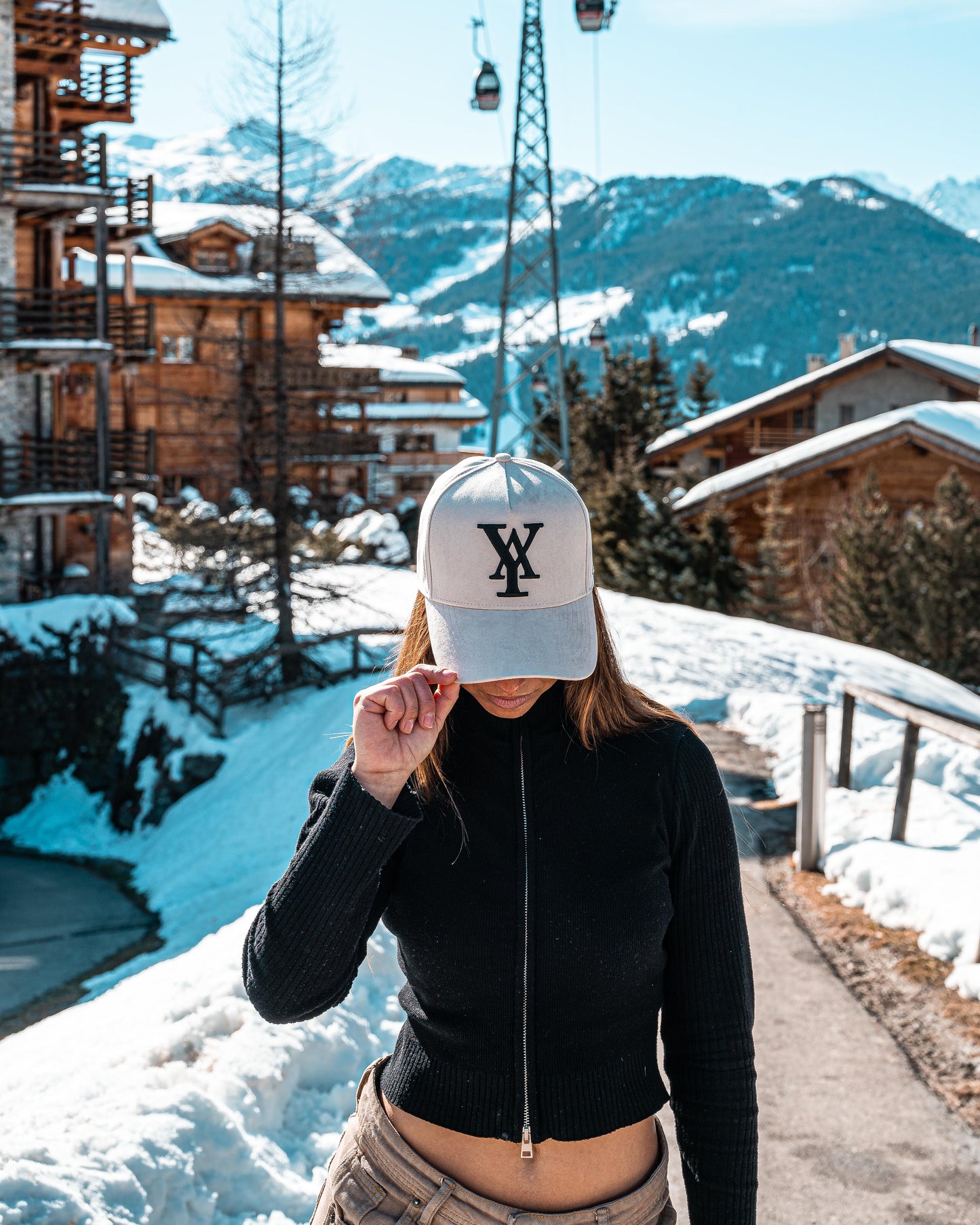 Casquette : VY (Vincent Yerly) Beige/Noir