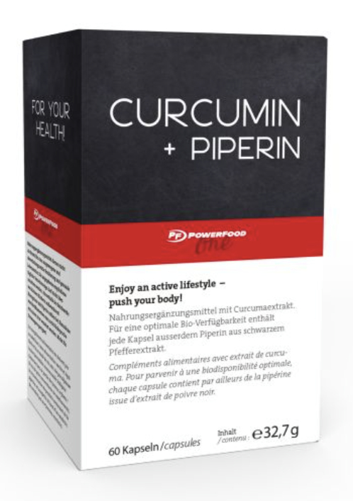Curcumin + Poivre noir (60 capsules)