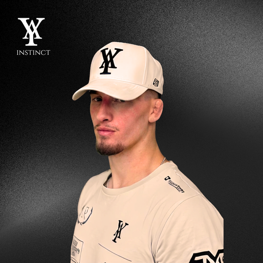 Casquette : VY (Vincent Yerly) Beige/Noir