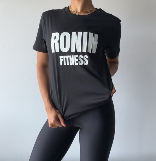 Ronin Fitness T-Shirt - Noir / Blanc