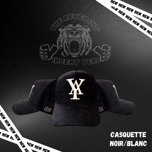 Casquette : VY (Vincent Yerly) Noir/Blanc