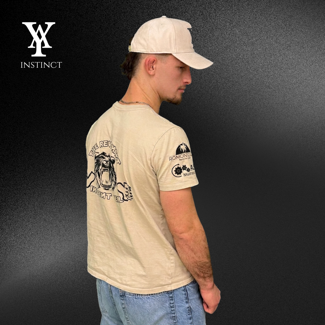 T-shirt "THE REVENANT" - beige