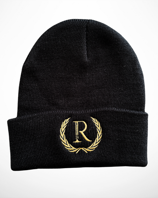 Bonnet "RONIN" - noir/or
